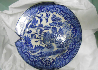 1930 Blue Willow Plate